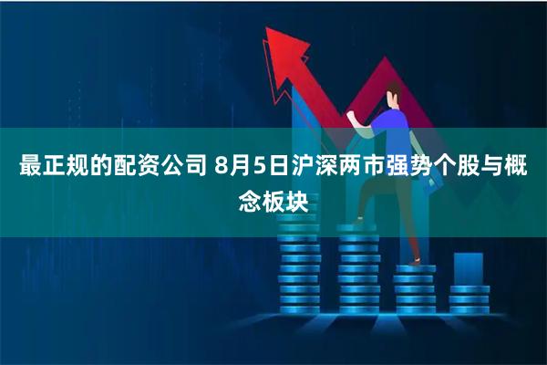 最正规的配资公司 8月5日沪深两市强势个股与概念板块